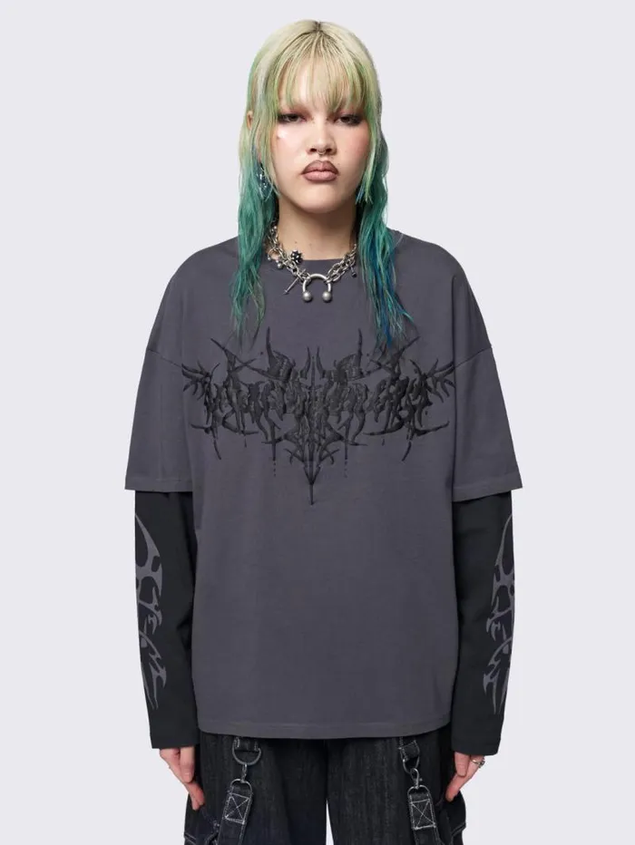 Untamed Layered Tshirt Women Minga London Tops and TShirts