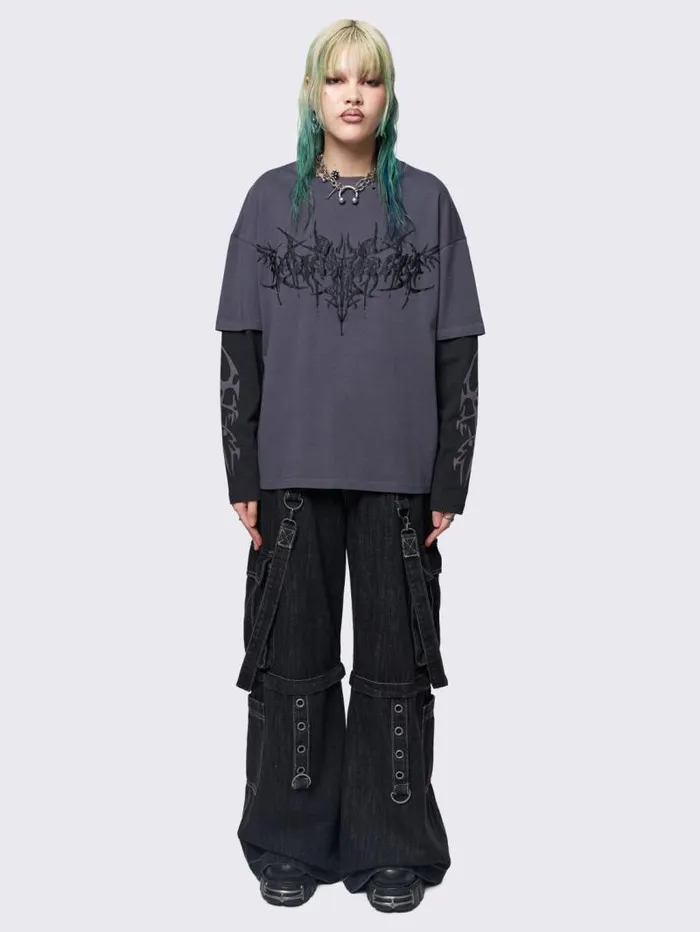 Untamed Layered Tshirt Women Minga London Tops and TShirts