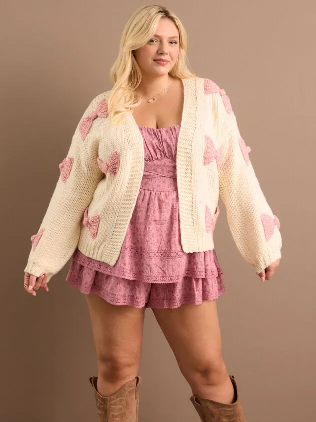 Victoria Bow Knit Cardigan Ivory Women Altar039d State Sweaters Cardigans Victoria Bow Knit Cardigan Ivory Women Altar039d State Sweaters Cardigans