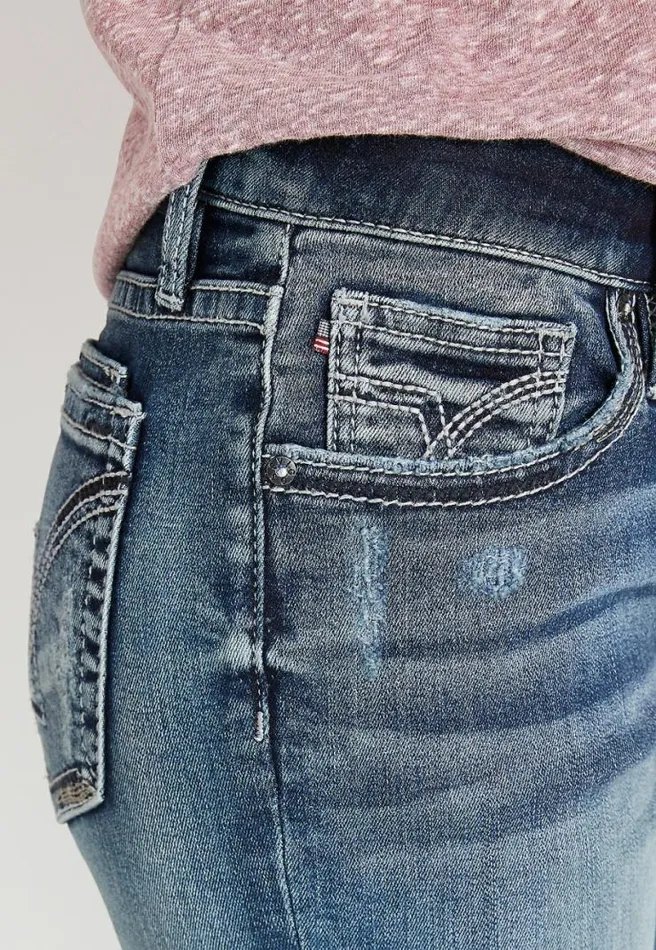 Vigoss Medium Rolled Hem Boyfriend Jean Women Maurices Jeans