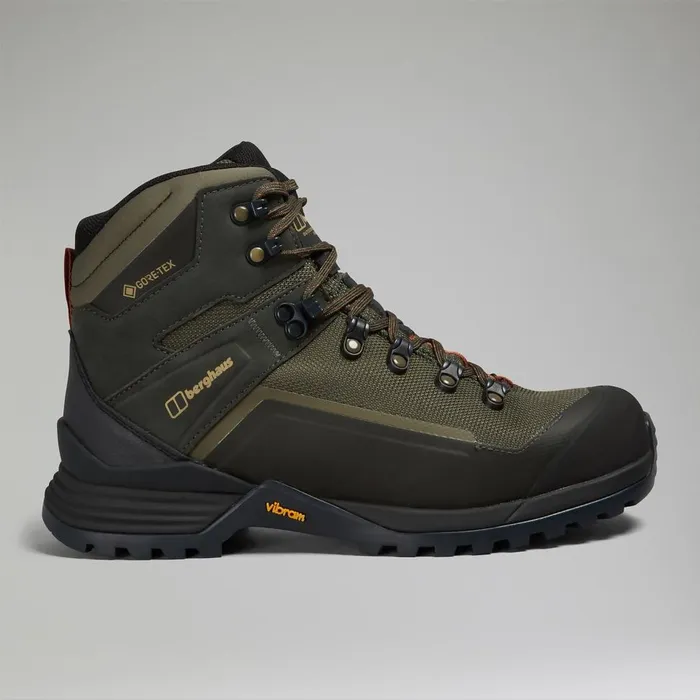 Walking Boots Men Berghaus Storm Trek GoreTex Boot 8211 BrownDark Green