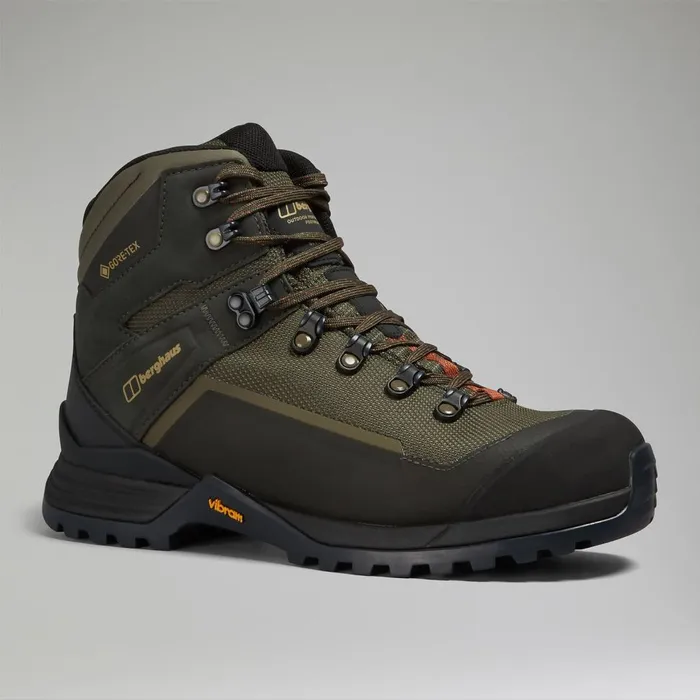 Walking Boots Men Berghaus Storm Trek GoreTex Boot 8211 BrownDark Green