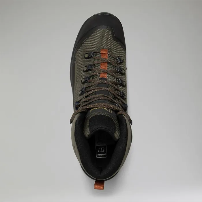 Walking Boots Men Berghaus Storm Trek GoreTex Boot 8211 BrownDark Green