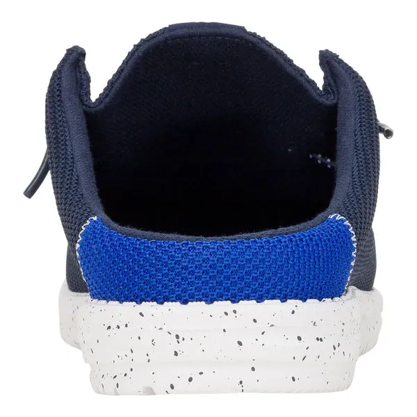 Wally Slip Varsity Navy Apparel Mules heydude