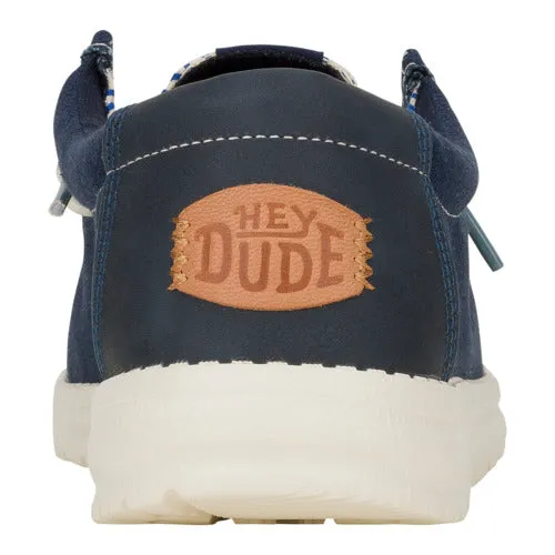 Wally Wally Woven Navy BlazerEgret heydude Apparel