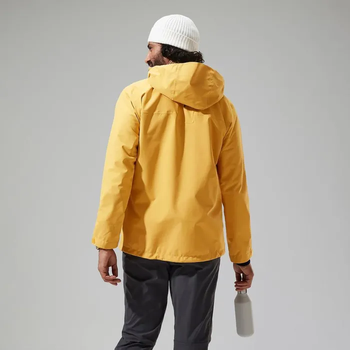 Waterproof Men Berghaus Arnaby Hooded Waterproof Jacket 8211 Yellow