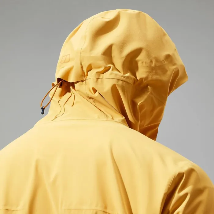 Waterproof Men Berghaus Arnaby Hooded Waterproof Jacket 8211 Yellow