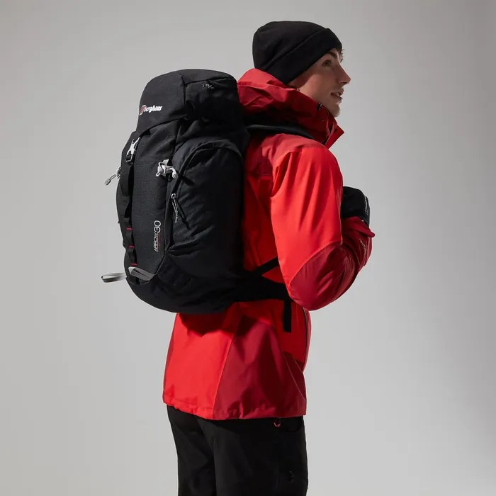 Waterproof Men Berghaus Arran Jacket 8211 RedDark Red