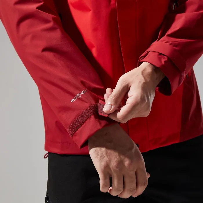 Waterproof Men Berghaus Arran Jacket 8211 RedDark Red