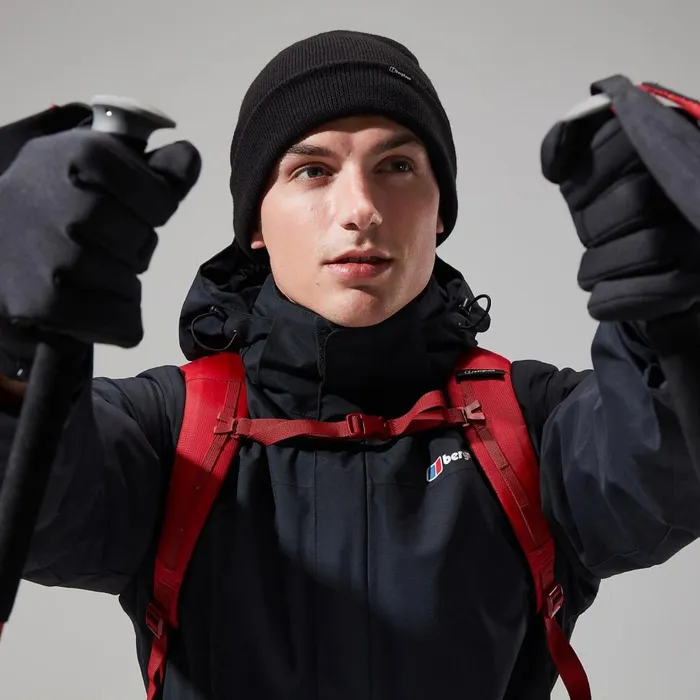 Waterproof Men Berghaus Hillwalker Jacket InterActive 8211 Black