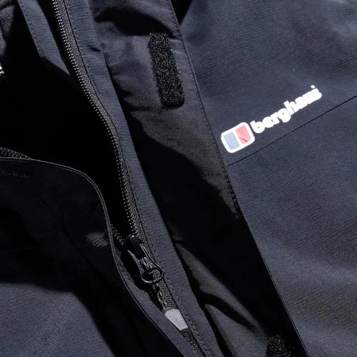 Waterproof Men Berghaus Hillwalker Jacket InterActive 8211 Black
