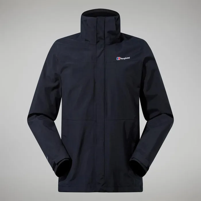 Waterproof Men Berghaus Hillwalker Jacket InterActive 8211 Black