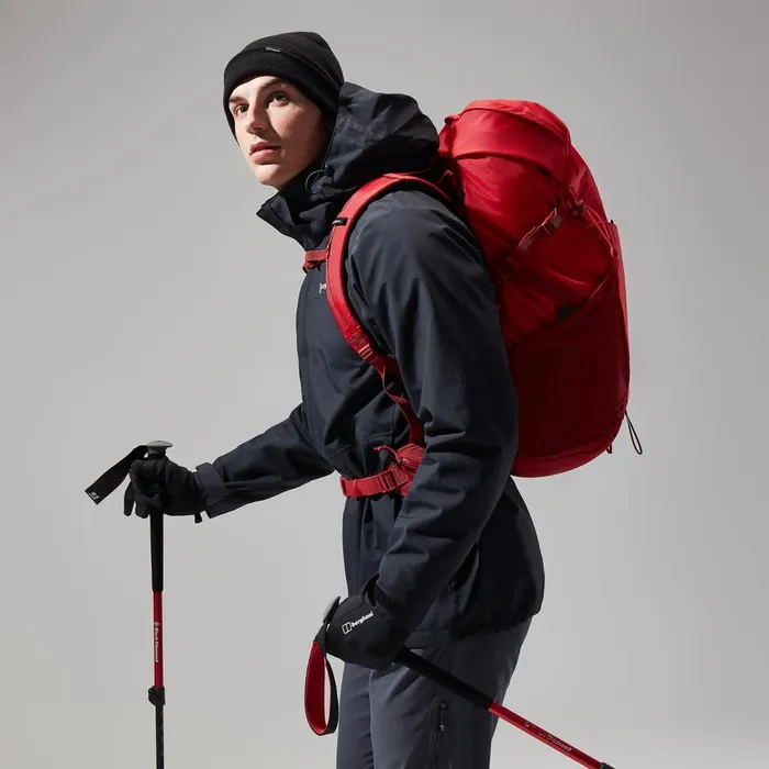 Waterproof Men Berghaus Hillwalker Jacket InterActive 8211 Black