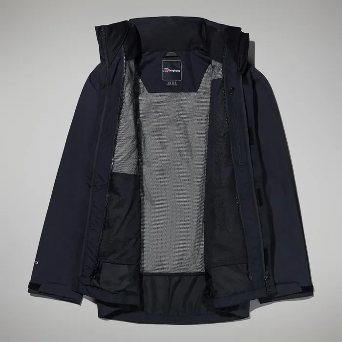 Waterproof Men Berghaus Hillwalker Jacket InterActive 8211 Black