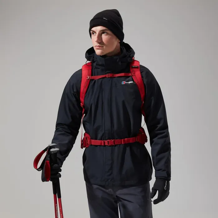 Waterproof Men Berghaus Hillwalker Jacket InterActive 8211 Black