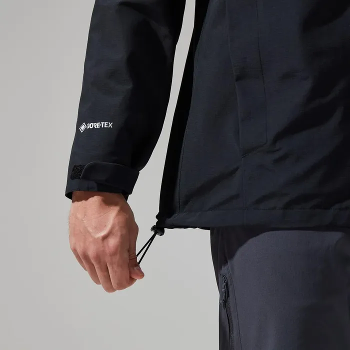 Waterproof Men Berghaus Hillwalker Jacket InterActive 8211 Black