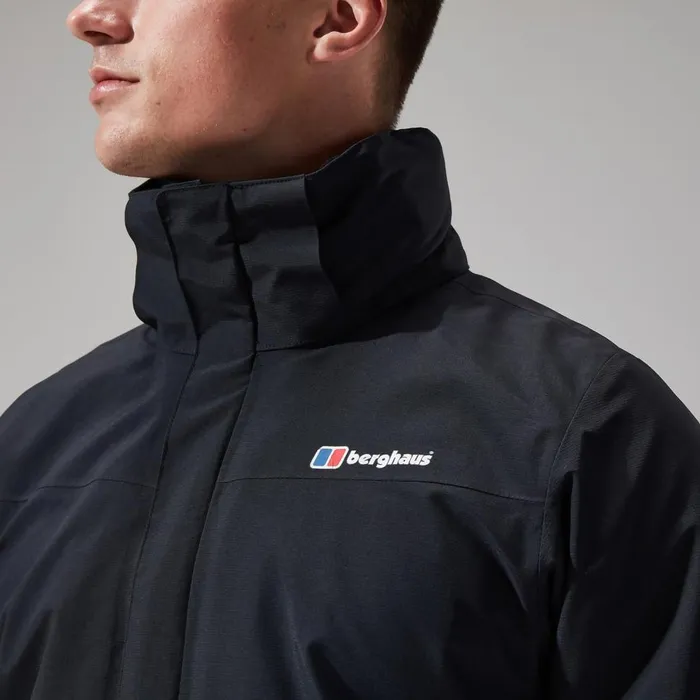 Waterproof Men Berghaus Hillwalker Jacket InterActive 8211 Black