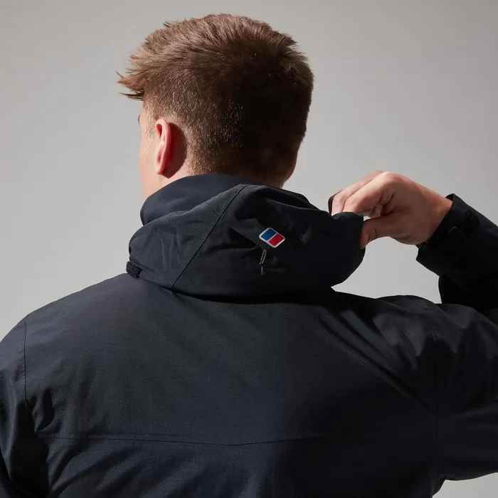 Waterproof Men Berghaus Hillwalker Jacket InterActive 8211 Black
