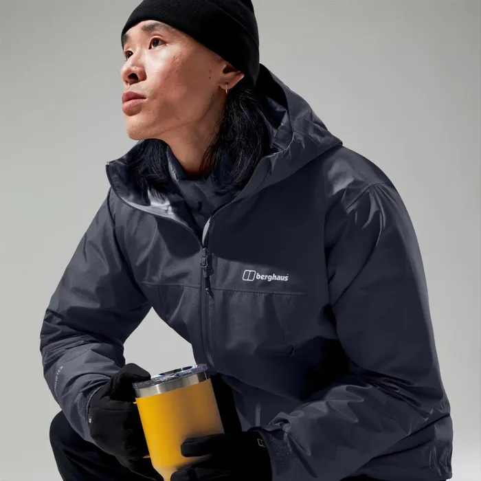 Waterproof Men Berghaus Paclite Dynak GoreTex Waterproof Jacket Navy Waterproof Men Berghaus Paclite Dynak GoreTex Waterproof Jacket Navy