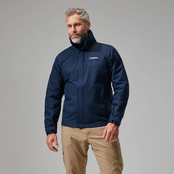 Waterproof Men Berghaus RG Alpha 20 Gemini 3in1 Jacket 8211 Dark Blue