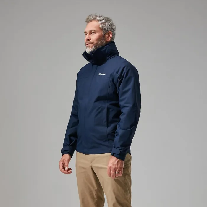 Waterproof Men Berghaus RG Alpha 20 Gemini 3in1 Jacket 8211 Dark Blue