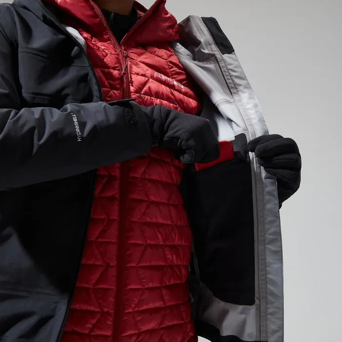 Waterproof Women Berghaus Highland Storm 3L Waterproof Jacket 8211 Black