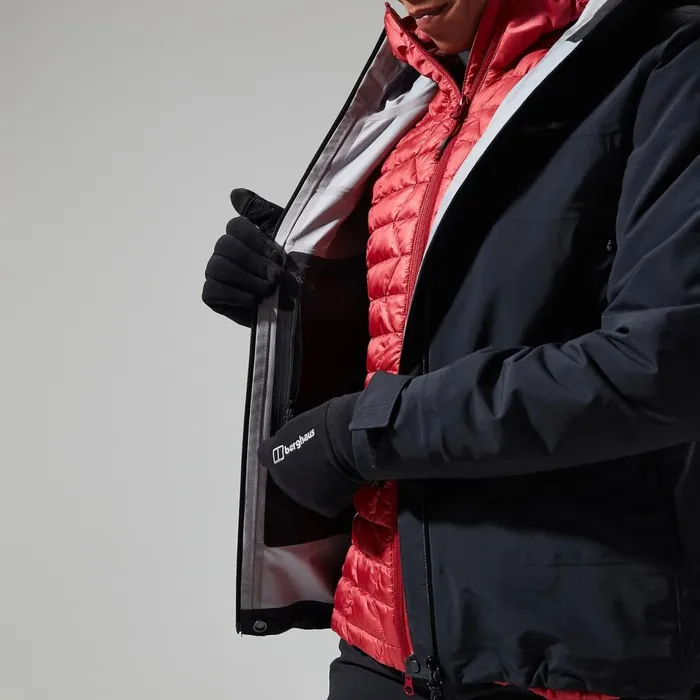 Waterproof Women Berghaus Highland Storm 3L Waterproof Jacket 8211 Black
