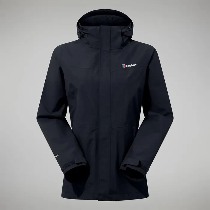 Waterproof Women Berghaus Hillwalker Jacket InterActive 8211 Black