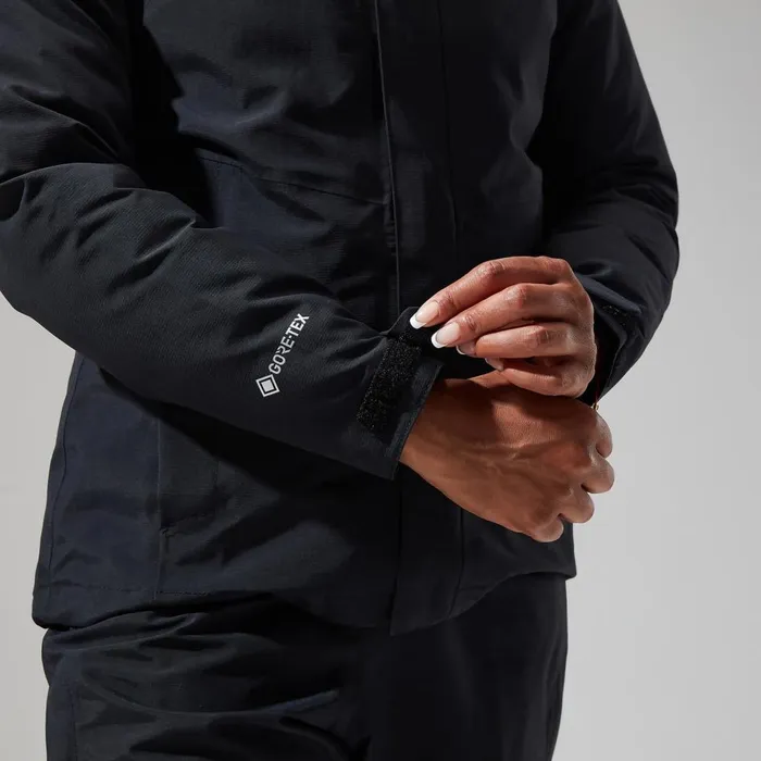 Waterproof Women Berghaus Hillwalker Jacket InterActive 8211 Black