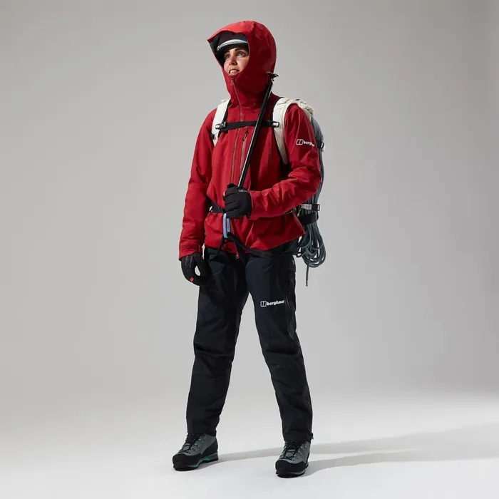 Waterproof Women Berghaus MTN Seeker GTX Jacket 8211 Dark RedRed