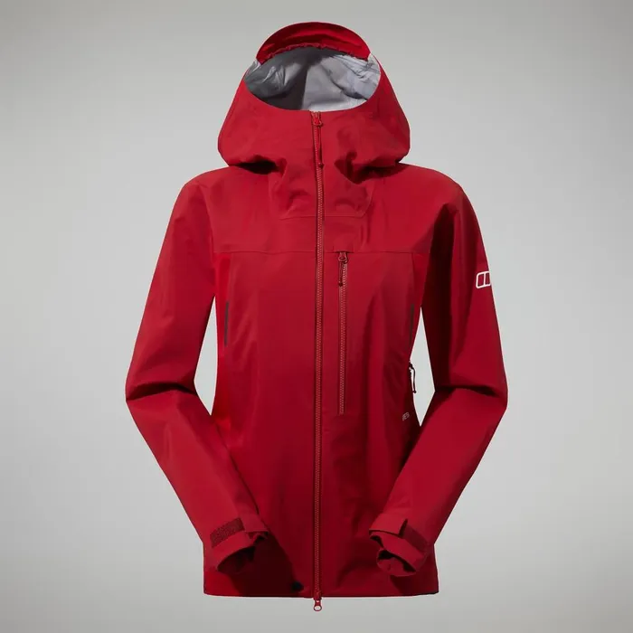 Waterproof Women Berghaus MTN Seeker GTX Jacket 8211 Dark RedRed