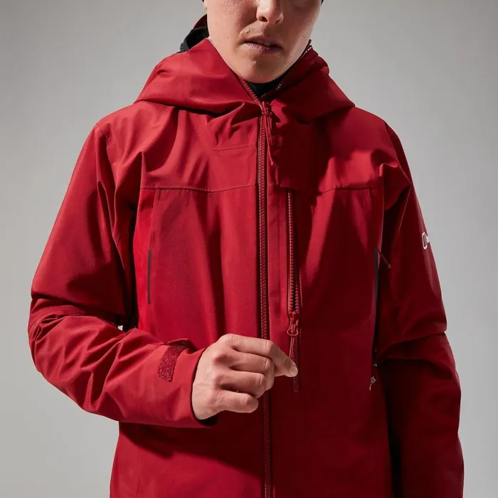 Waterproof Women Berghaus MTN Seeker GTX Jacket 8211 Dark RedRed