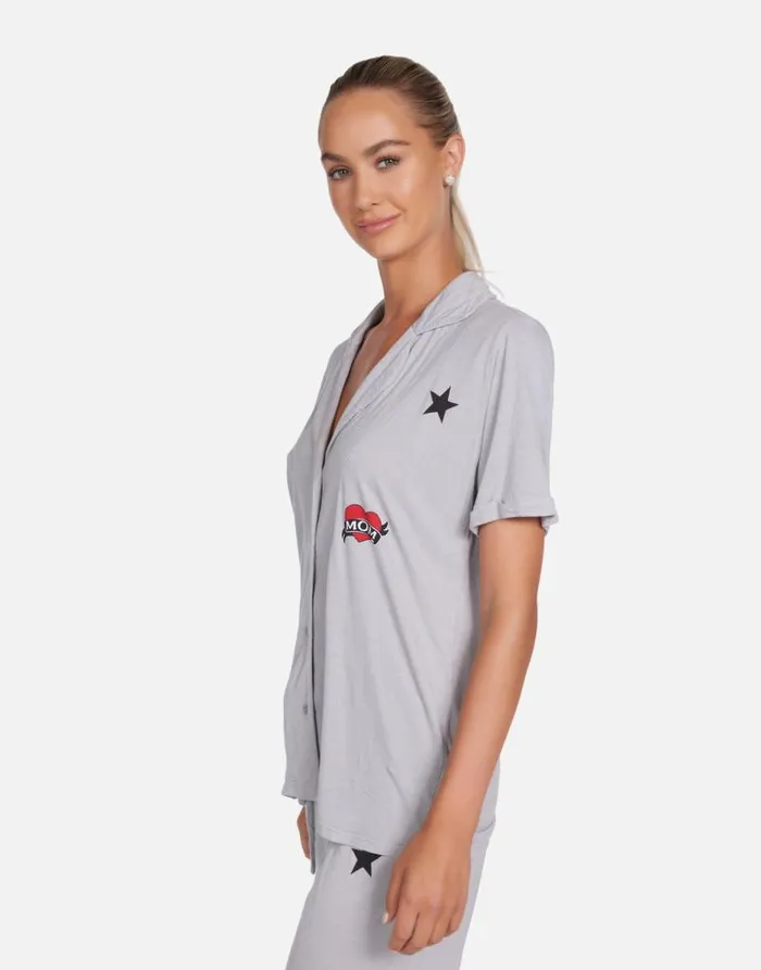 Waverly Rocker Teddy Cloud Women Lauren Moshi Short Sleeve