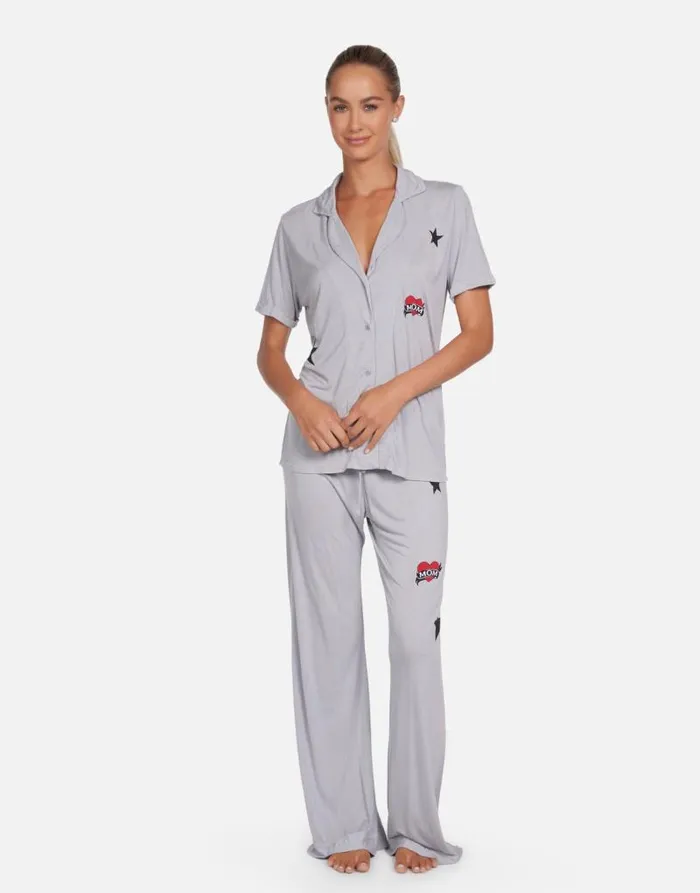 Waverly Rocker Teddy Cloud Women Lauren Moshi Short Sleeve