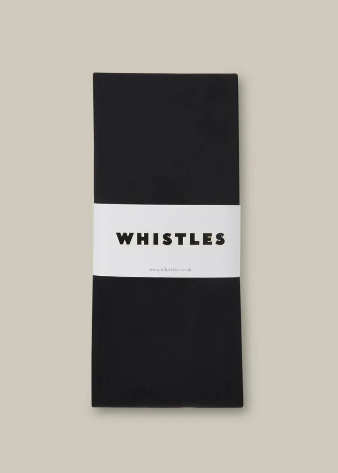 Whistles 90 Denier Tights Black Women Socks and Tights