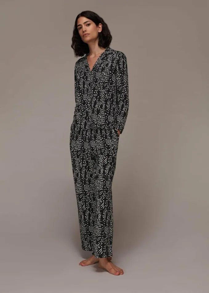 Whistles Animal Spot Print Pyjamas Multicolour Women Pajamas