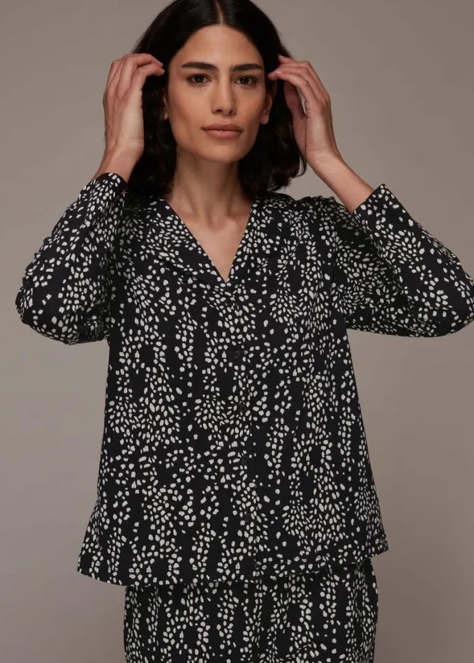 Whistles Animal Spot Print Pyjamas Multicolour Women Pajamas