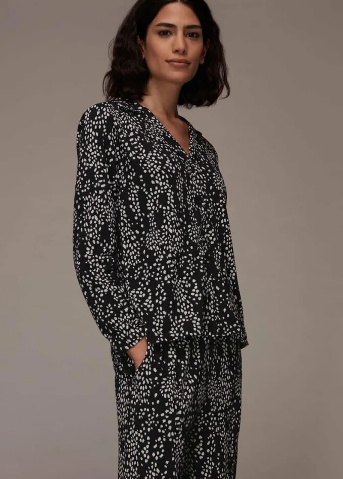 Whistles Animal Spot Print Pyjamas Multicolour Women Pajamas