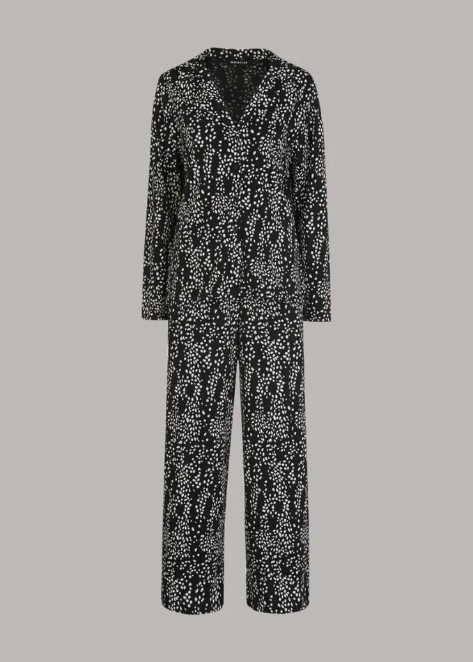 Whistles Animal Spot Print Pyjamas Multicolour Women Pajamas