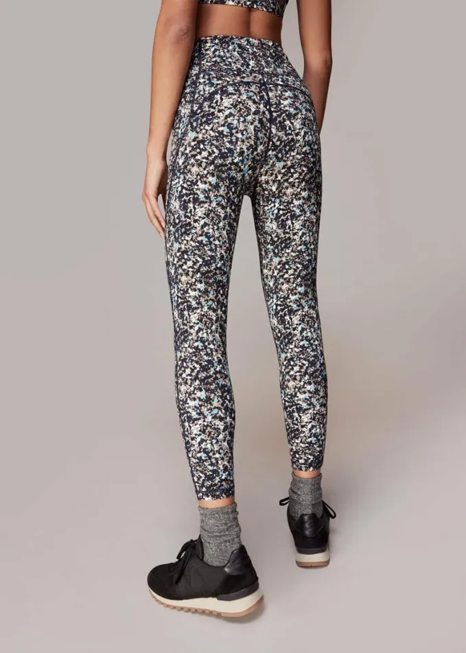 Whistles Speckled Sports Legging Navymulti Women Pants