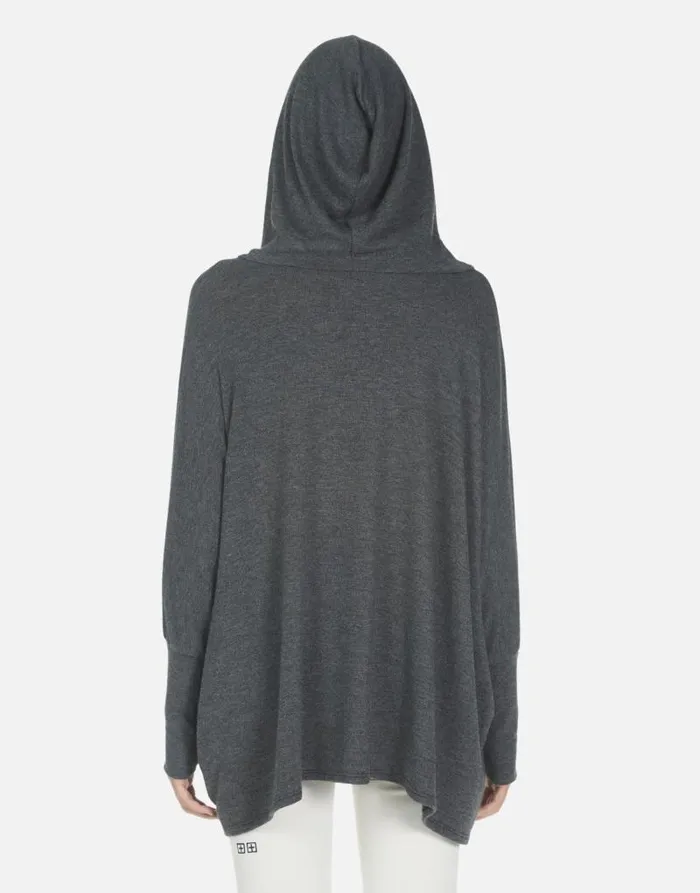 Wilma I039m A Mess Heather Black Women Lauren Moshi Hoodies