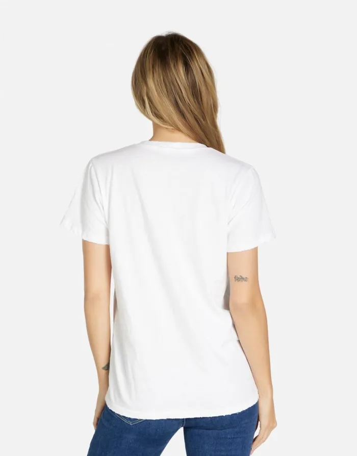 Wolf Ernie White Women Lauren Moshi Short Sleeve