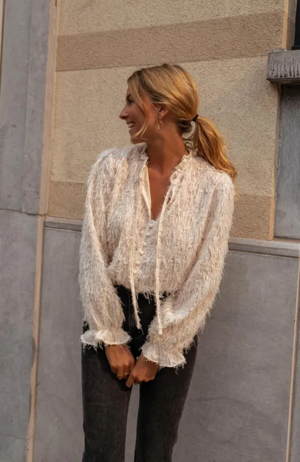 Women039s Clothing Blouses Easy Clothes Ecru Gorgia Blouse