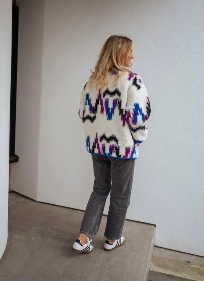 Women039s Clothing Coats Easy Clothes Patterned Joshua Faux Sheep Fur Jacket Women039s Clothing Coats Easy Clothes Patterned Joshua Faux Sheep Fur Jacket