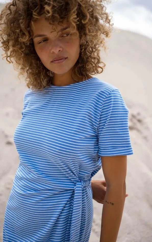 Women039s Clothing Dresses Easy Clothes Blue And White Striped Floriane Dress Women039s Clothing Dresses Easy Clothes Blue And White Striped Floriane Dress