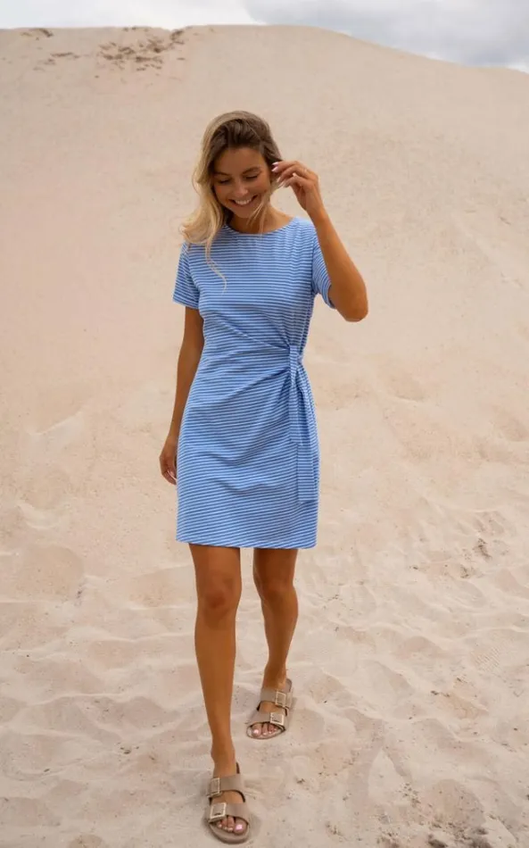 Women039s Clothing Dresses Easy Clothes Blue And White Striped Floriane Dress Women039s Clothing Dresses Easy Clothes Blue And White Striped Floriane Dress