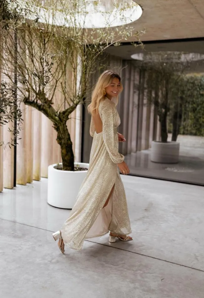 Women039s Clothing Dresses Easy Clothes Golden Imane Maxi Dress Golden