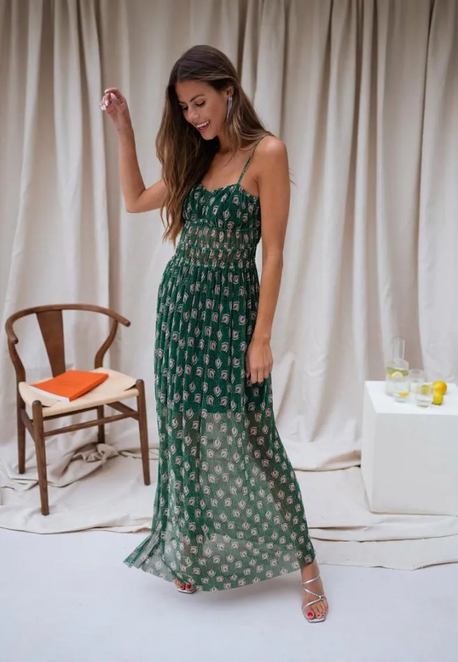 Women039s Clothing Dresses Easy Clothes Green Patterned Opera Dress Women039s Clothing Dresses Easy Clothes Green Patterned Opera Dress