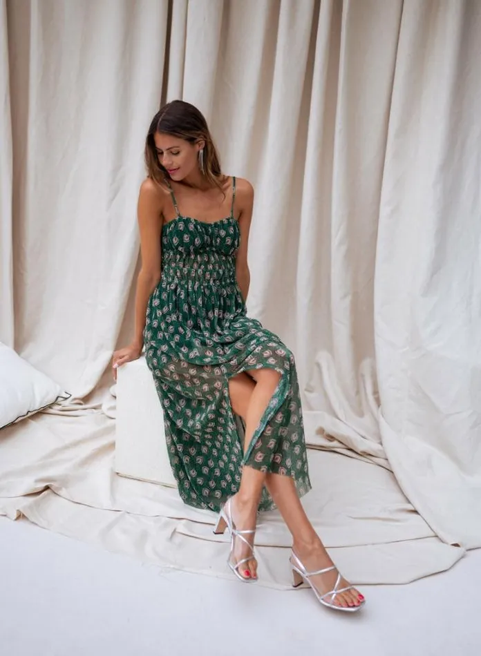 Women039s Clothing Dresses Easy Clothes Green Patterned Opera Dress Women039s Clothing Dresses Easy Clothes Green Patterned Opera Dress