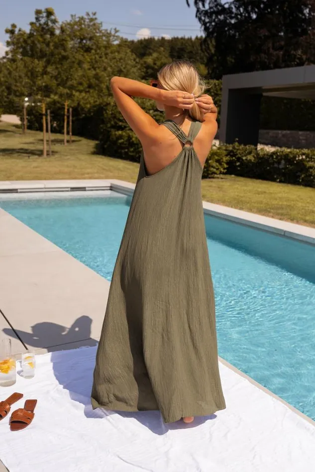 Women039s Clothing Dresses Easy Clothes Khaki Maxi Romie Dress Women039s Clothing Dresses Easy Clothes Khaki Maxi Romie Dress